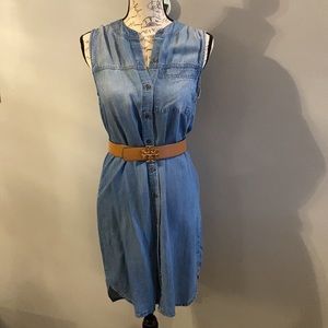 REVOLVE Bella Dahl chambray denim dress